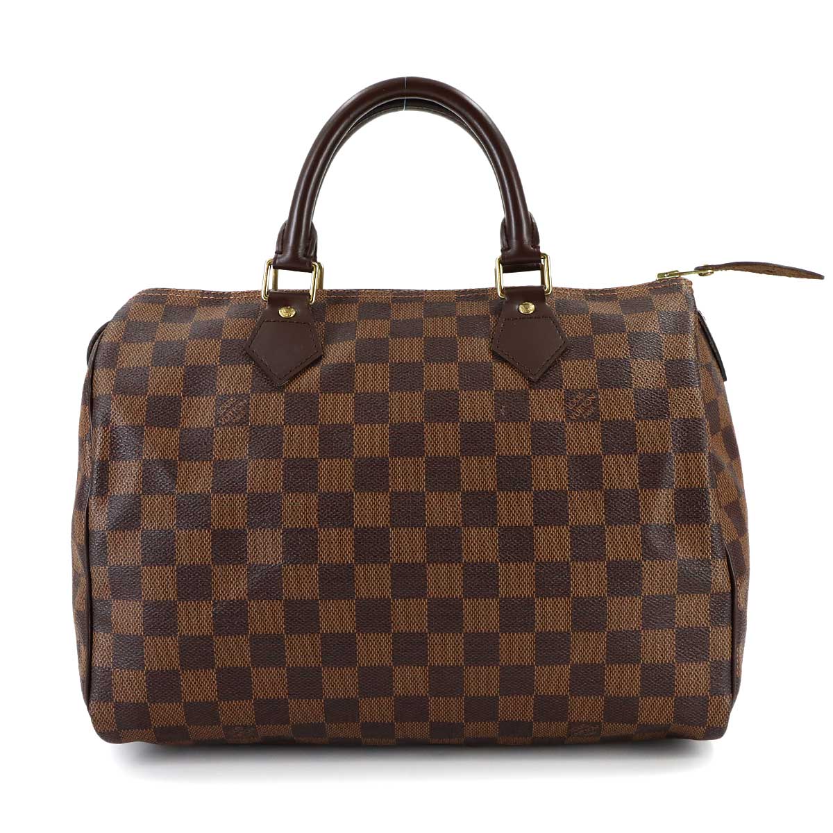 Damier Speedy 30 Hand Bag Ebene N41531 Brown Purse