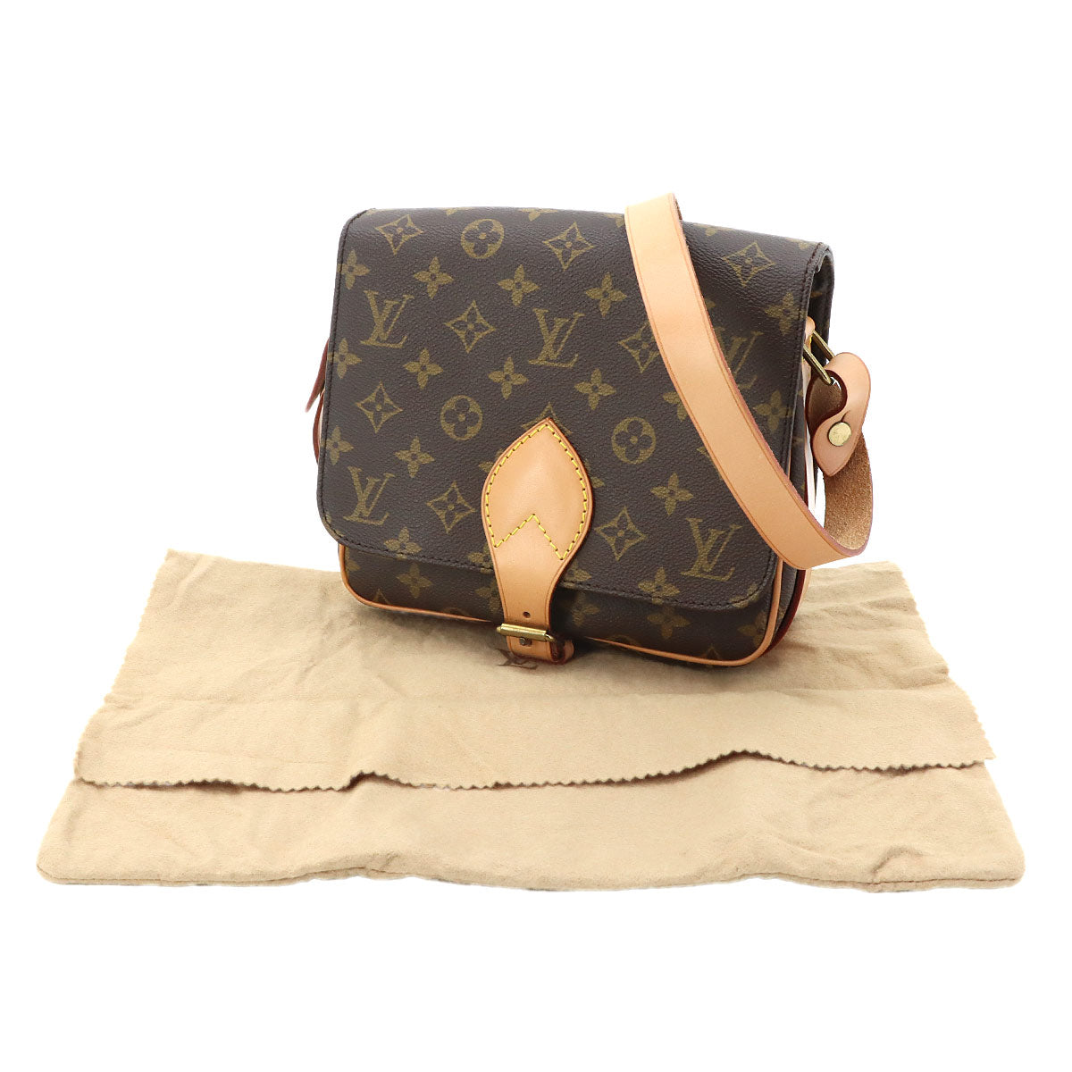 Monogram Cartouchiere Shoulder Bag M51253 Purse