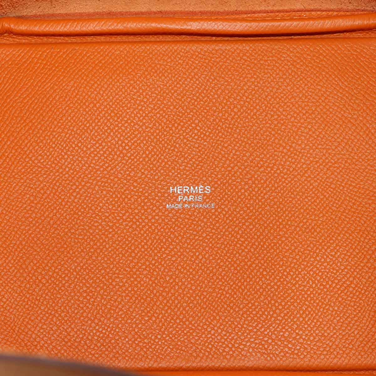 Picotin Lock PM Tressage Hand Bag Epsom Apricot Rose Azalee