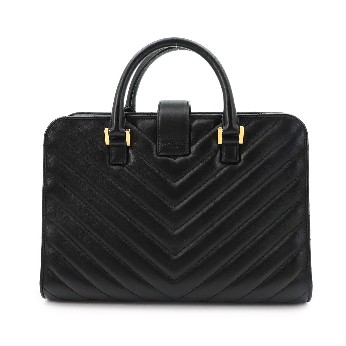 Cabas Hand Shoulder Bag Leather Black 357397 Purse