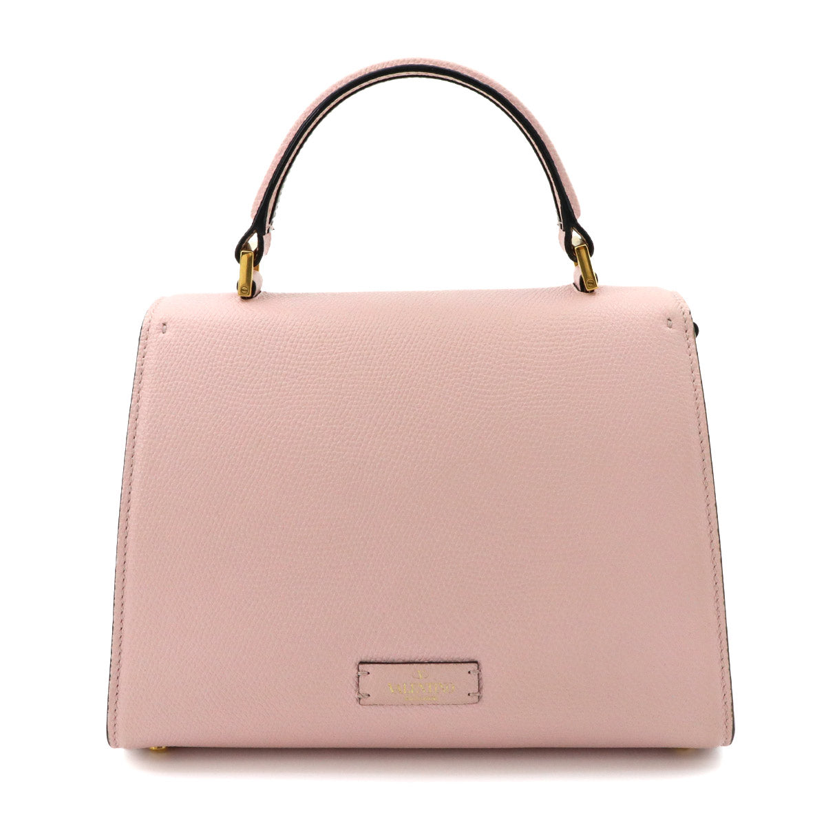 Vsling Hand Shoulder Bag Leather Pink