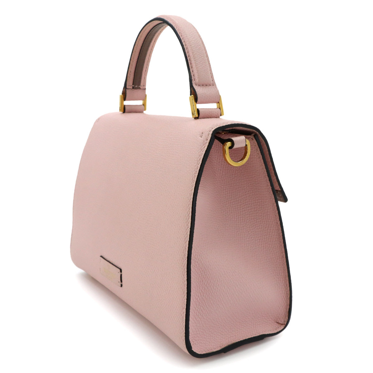 Vsling Hand Shoulder Bag Leather Pink