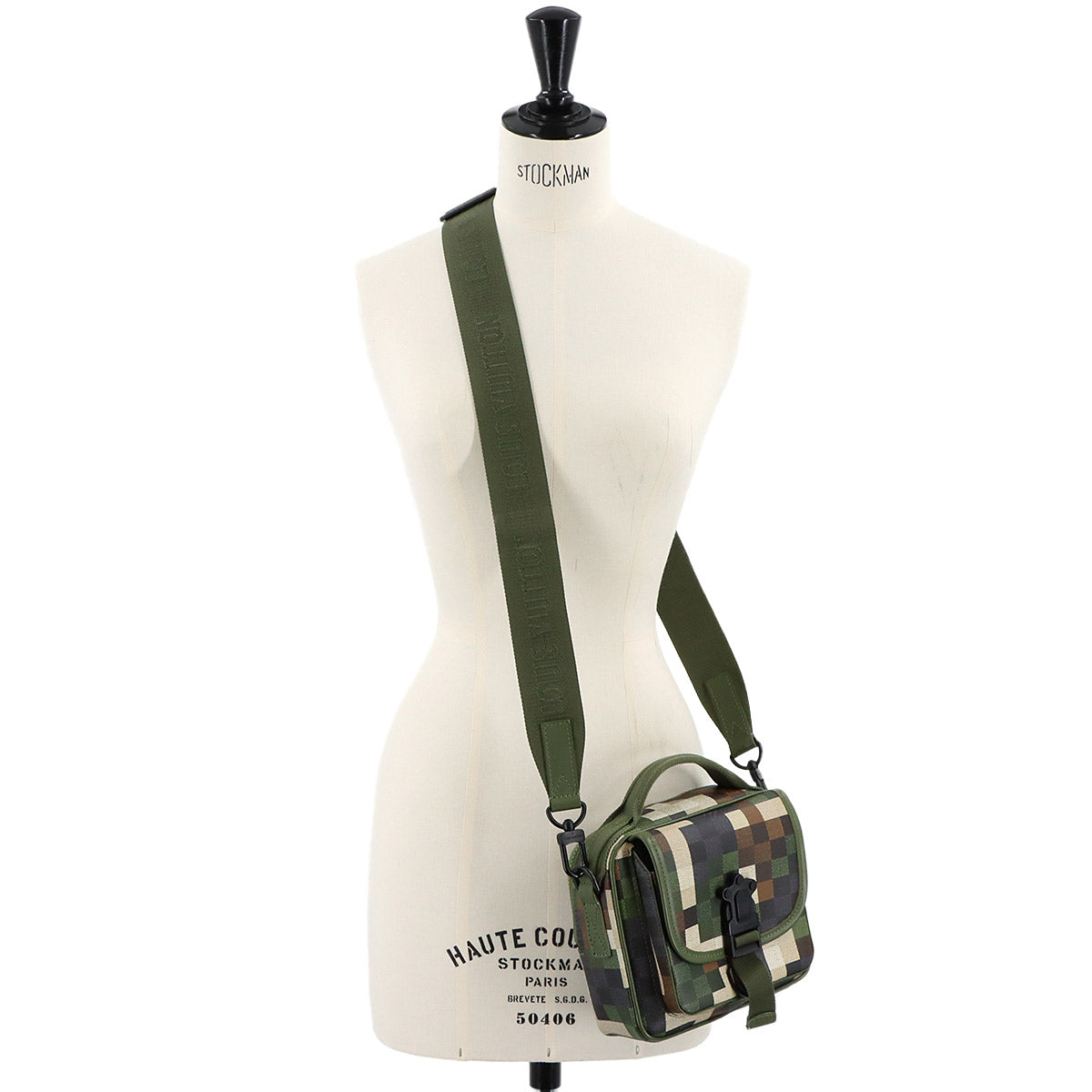 Damoflage Quest Messenger Shoulder Hand Bag Green M24450