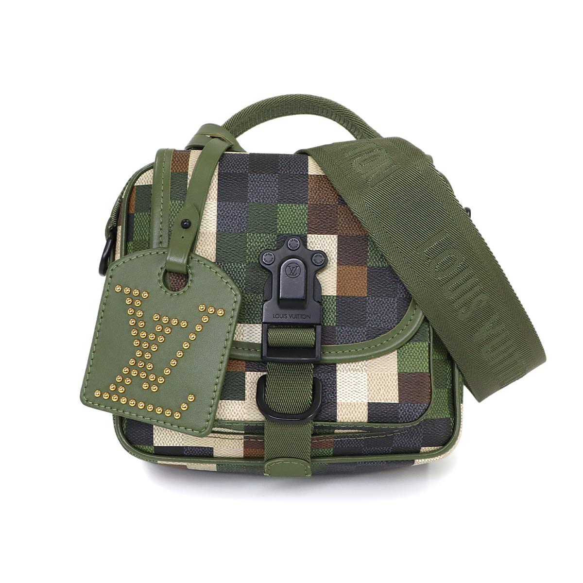 Damoflage Quest Messenger Shoulder Hand Bag Green M24450