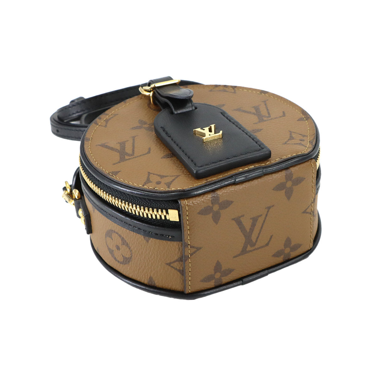 Monogram Reverse Mini Boite Chapeau Shoulder Bag M68276