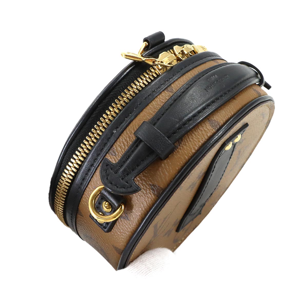 Monogram Reverse Mini Boite Chapeau Shoulder Bag M68276