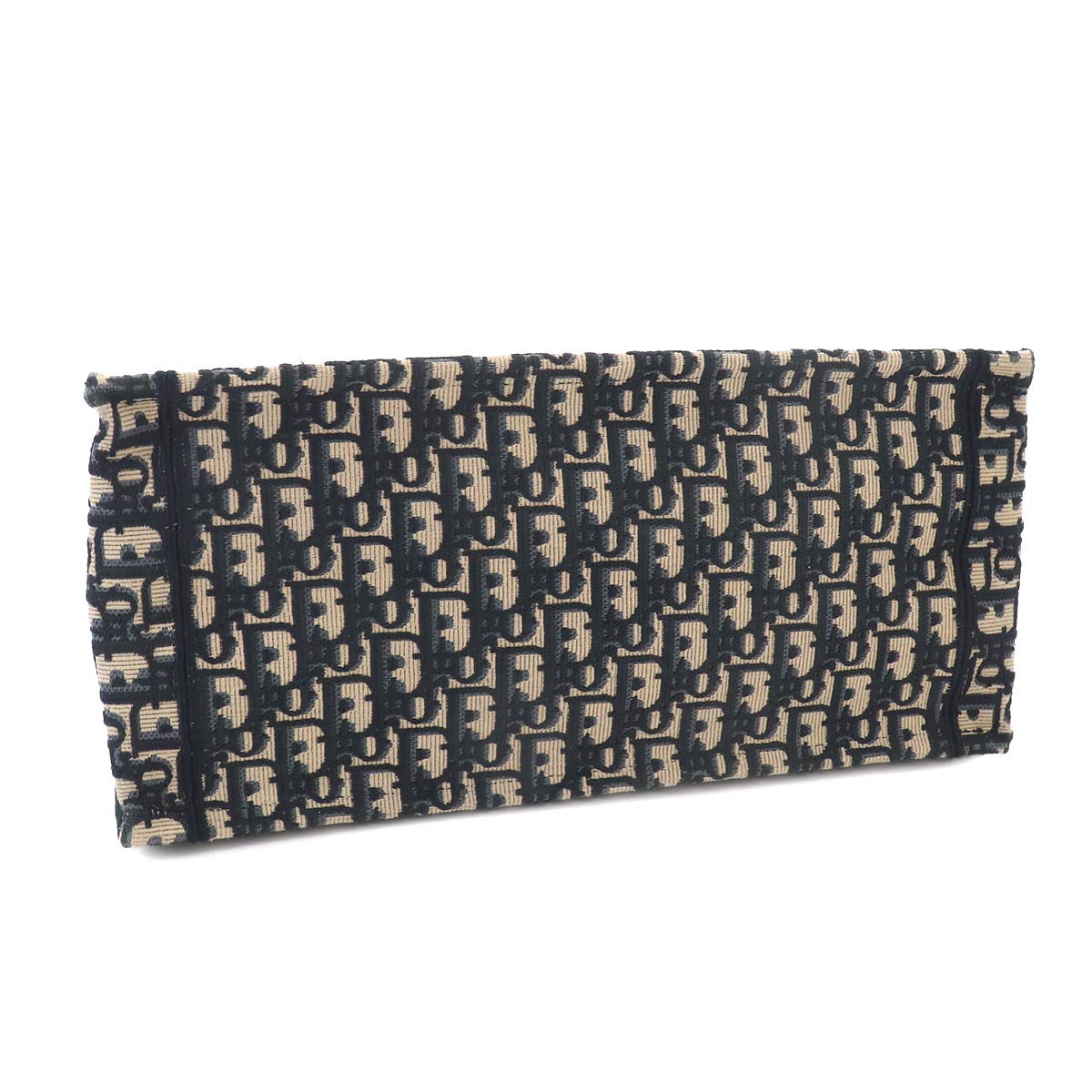 Oblique Book Tote Medium Bag Canvas Navy M1296ZRIW