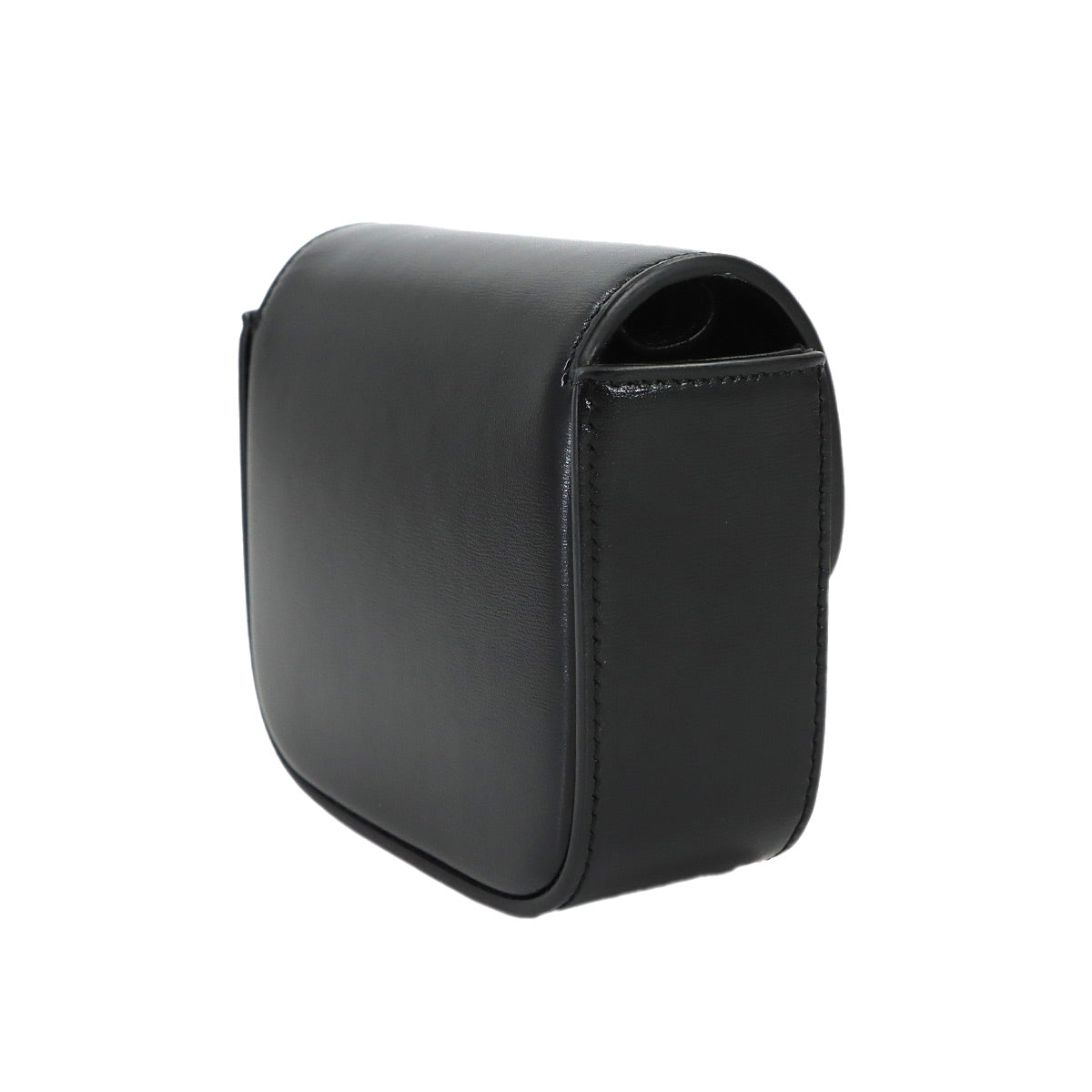 Triomphe Claude Mini Shoulder Bag Leather Black 10I513DPV