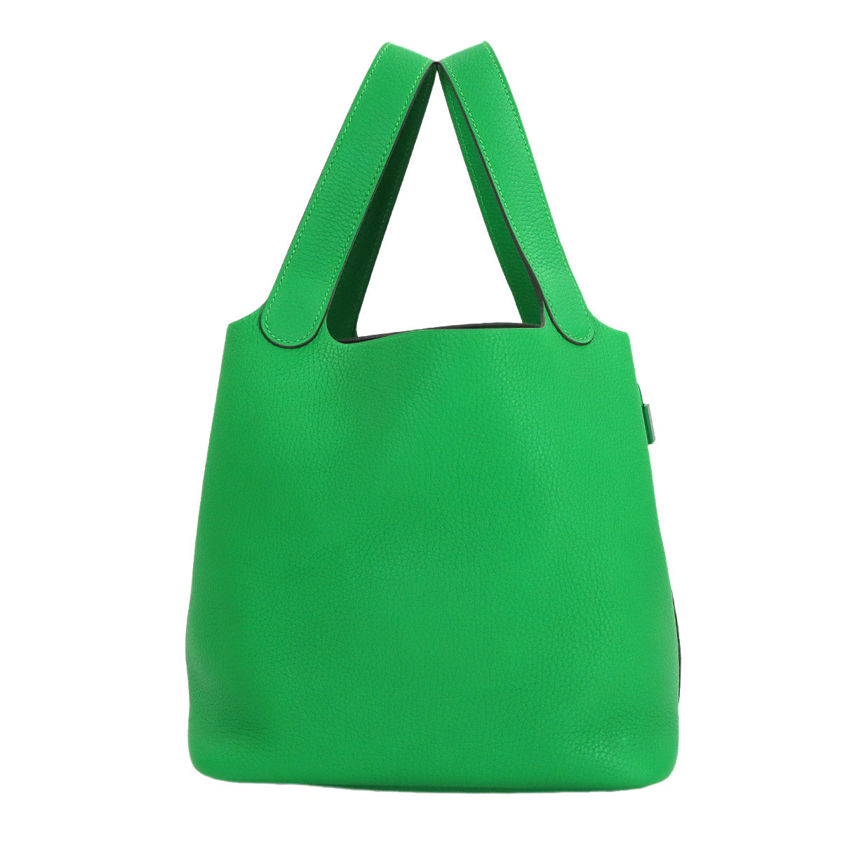 Picotin Lock MM Monochrome So Green Hand Bag Bambou