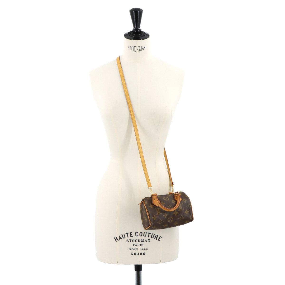 Monogram Mini Speedy Hand Shoulder Bag M41537 Purse
