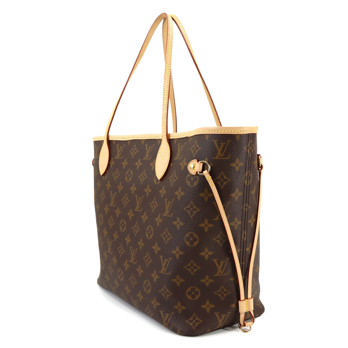 Monogram Neverfull MM Tote Bag Beige M46975 Purse