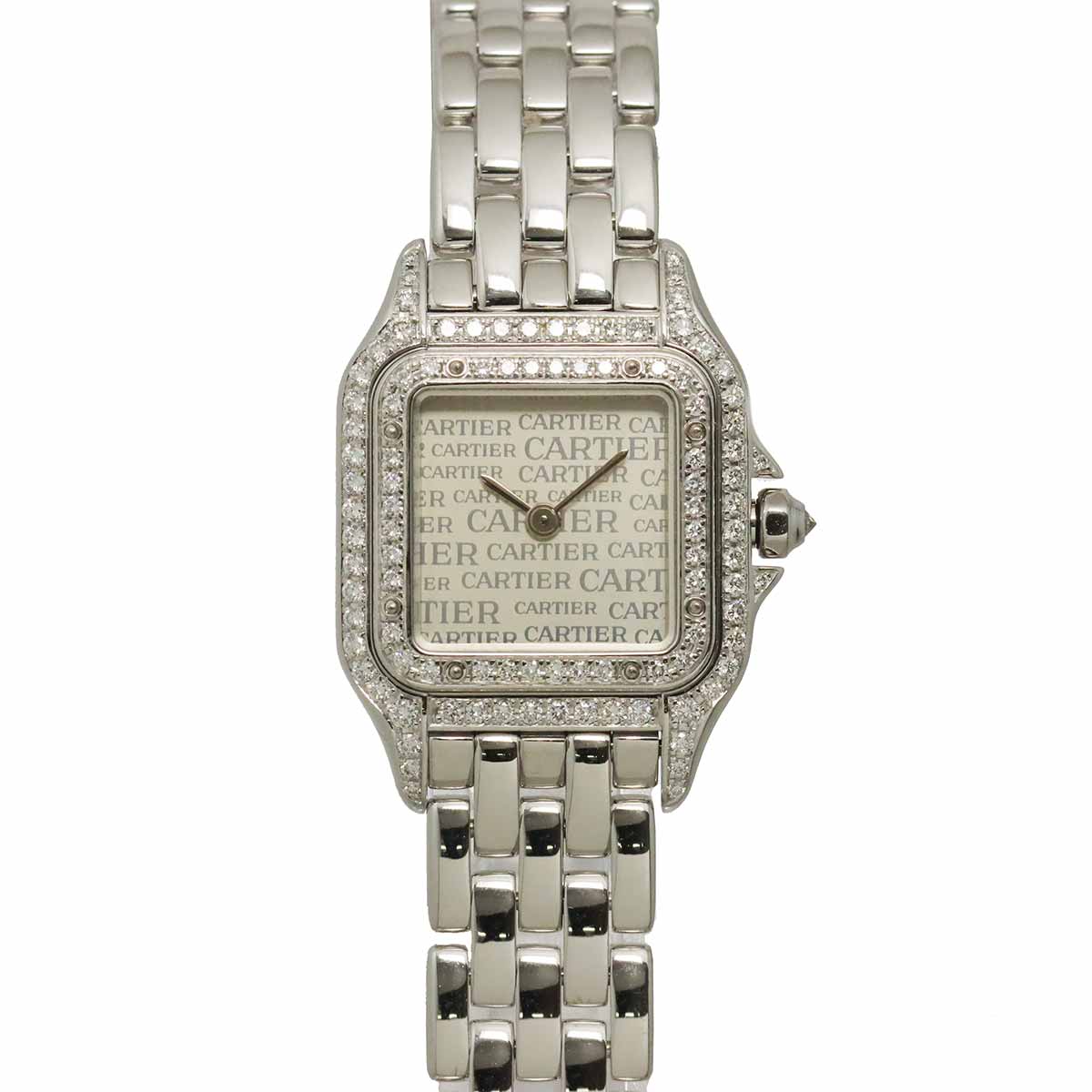 Panthere WF3255F3 Diamond 750WG Quartz Silver logo Dial