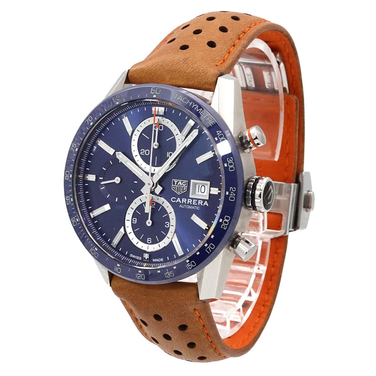 Carrera Chronograph CBM2112-0 Date Blue Dial Mens