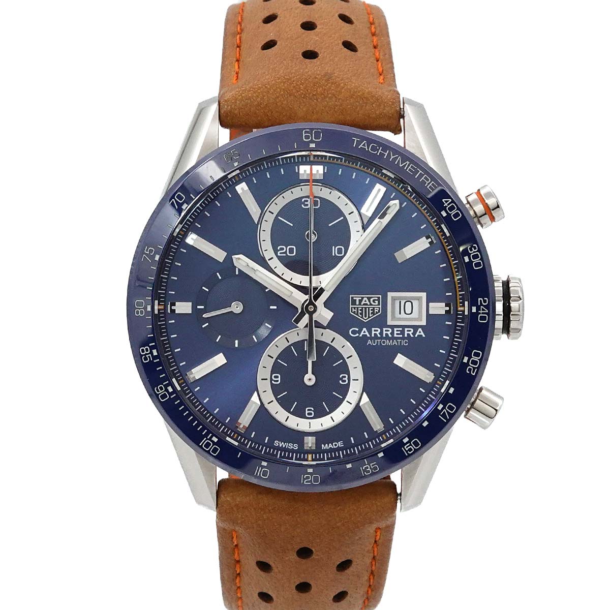 Carrera Chronograph CBM2112-0 Date Blue Dial Mens