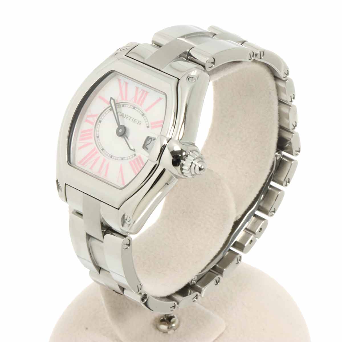 Roadster SM W6206006 2008 Christmas Quartz White Shell Dial