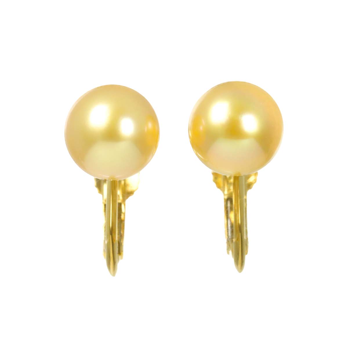 Akoya Pearl 8.0mm Earrings 18K YG 750