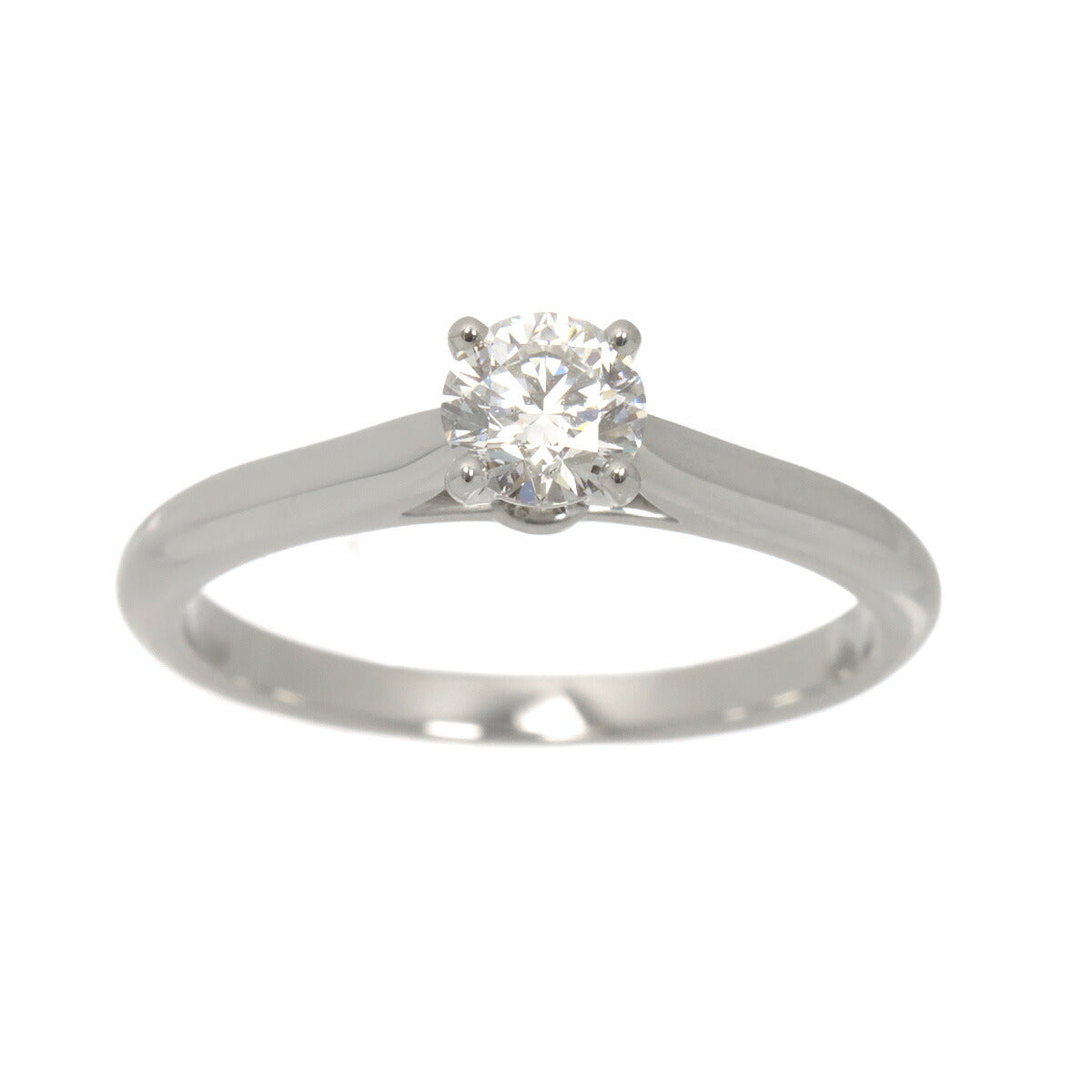 Diamond 0.44ct E/IF/3EX Ring Platinum size53 6-6.25(US)