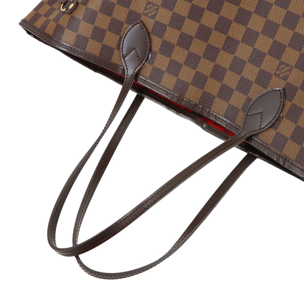 Damier Neverfull GM Tote Bag Ebene Cerise N51106 Purse