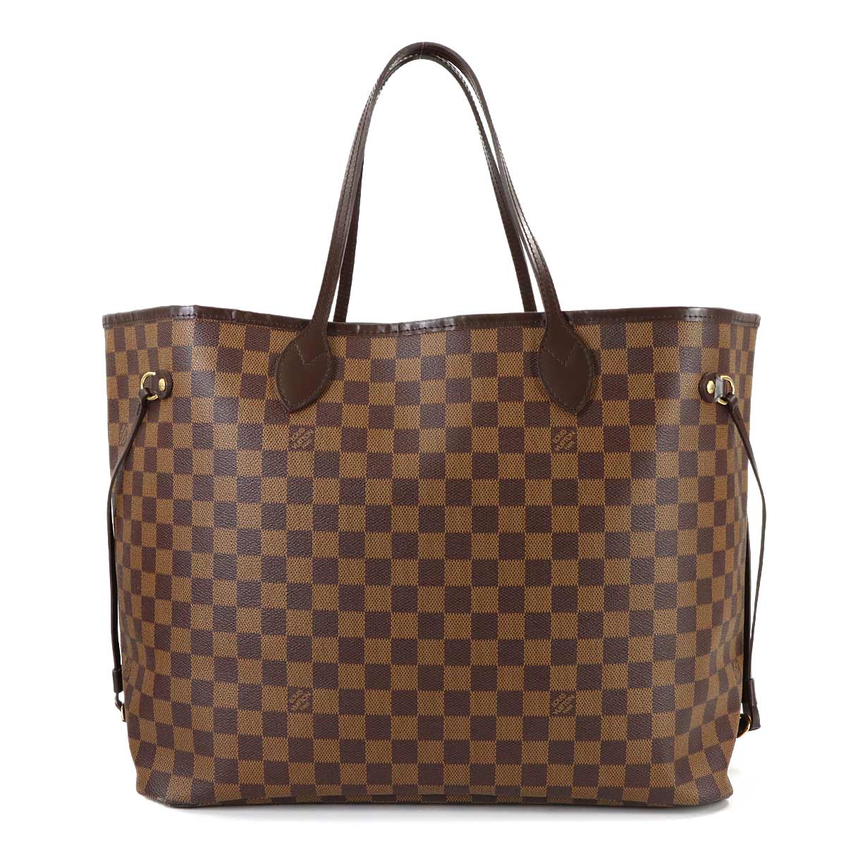 Damier Neverfull GM Tote Bag Ebene Cerise N51106 Purse