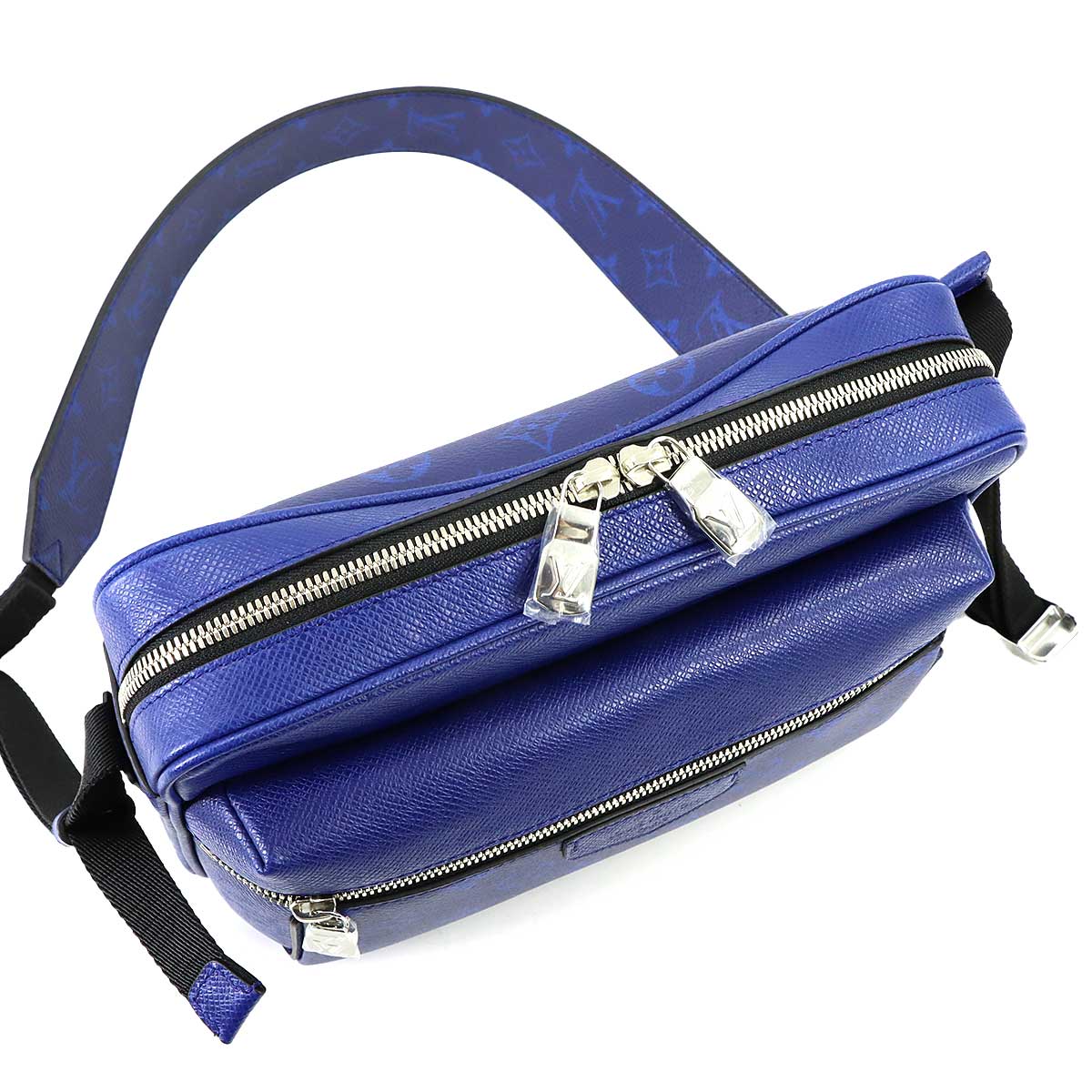 Taigarama Outdoor Messenger PM Shoulder Bag Cobalt M30242