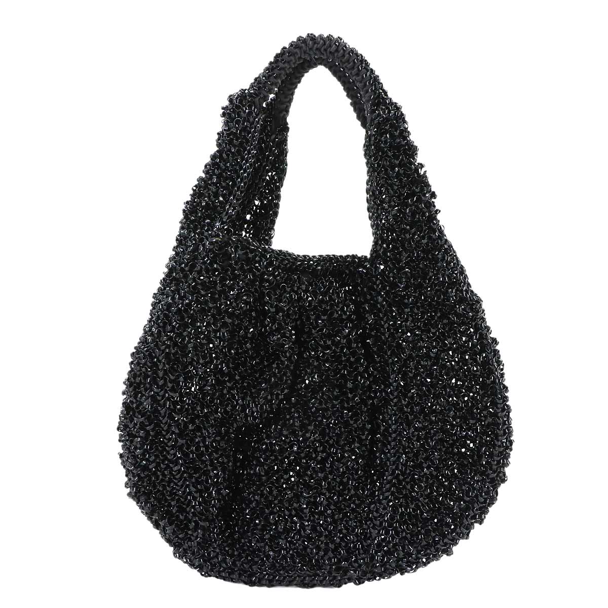 Wire Tote Bag PVC Black