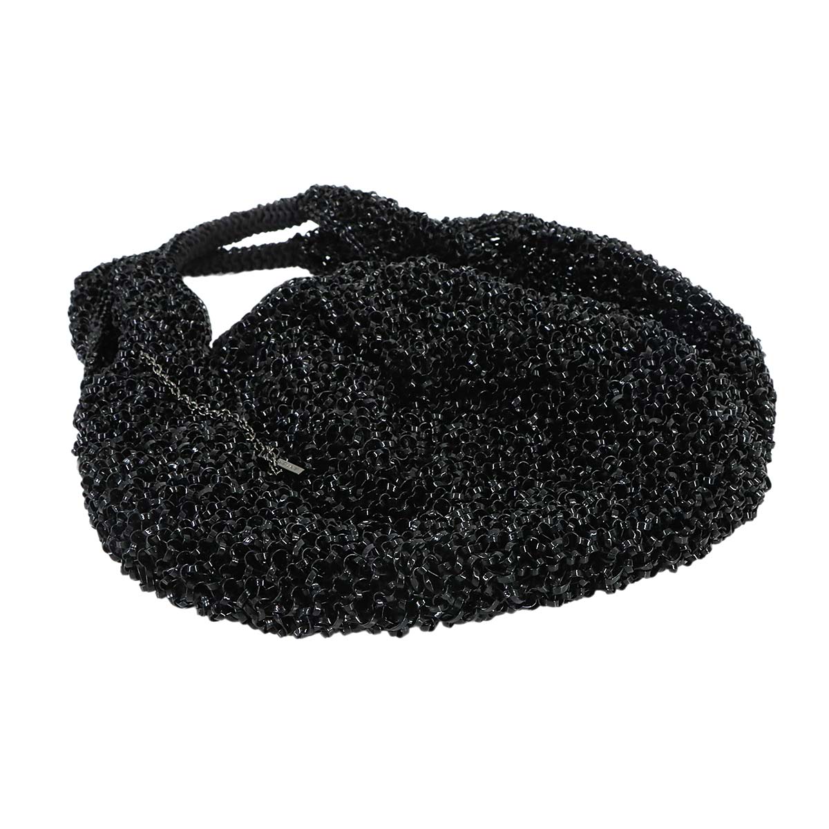 Wire Tote Bag PVC Black