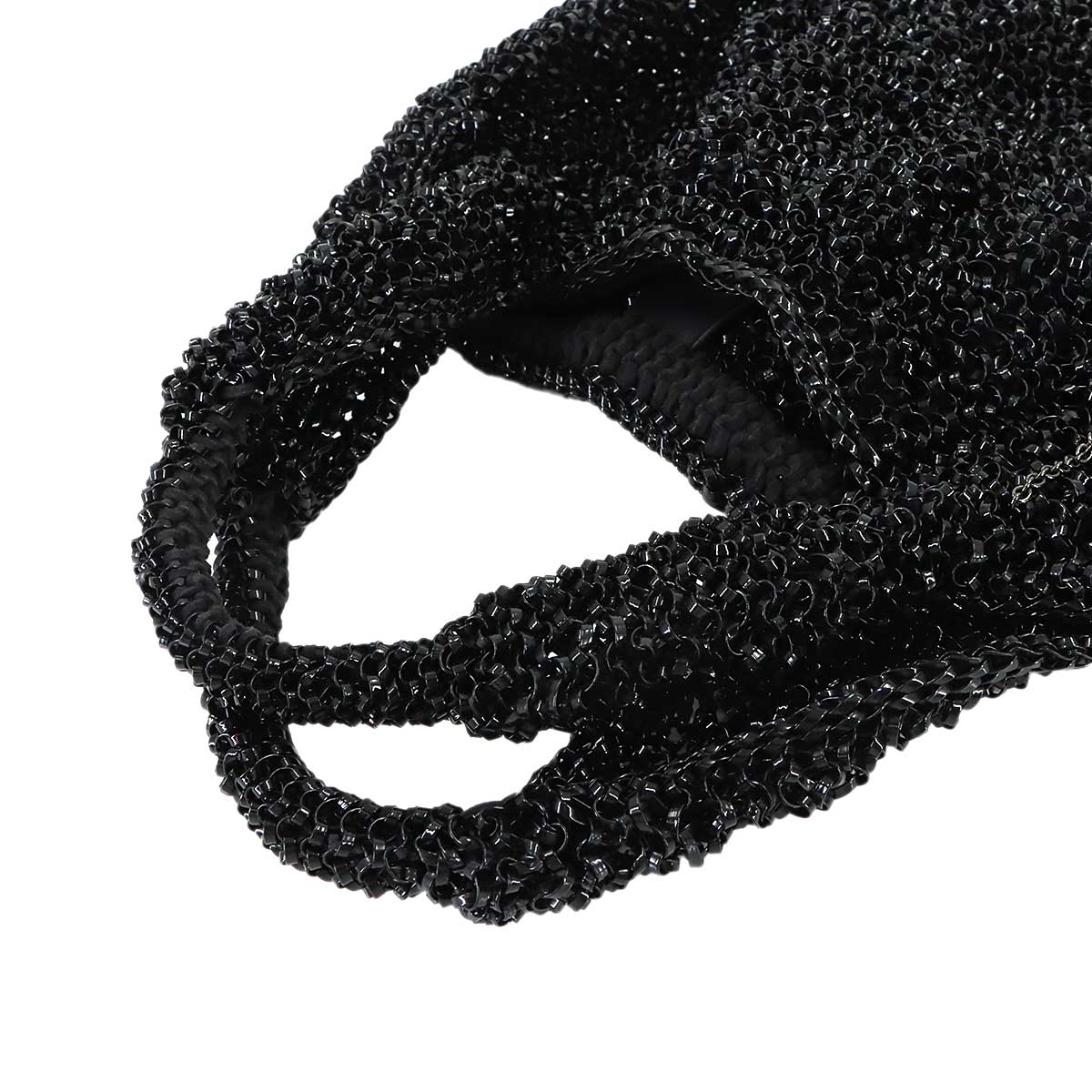 Wire Tote Bag PVC Black