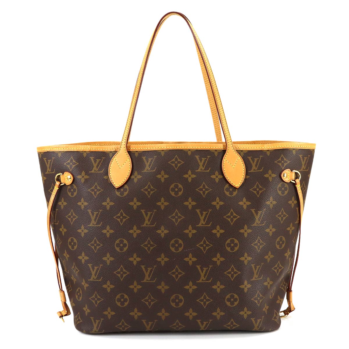 Monogram Neverfull MM Tote Bag Brown Beige M40156 Purse