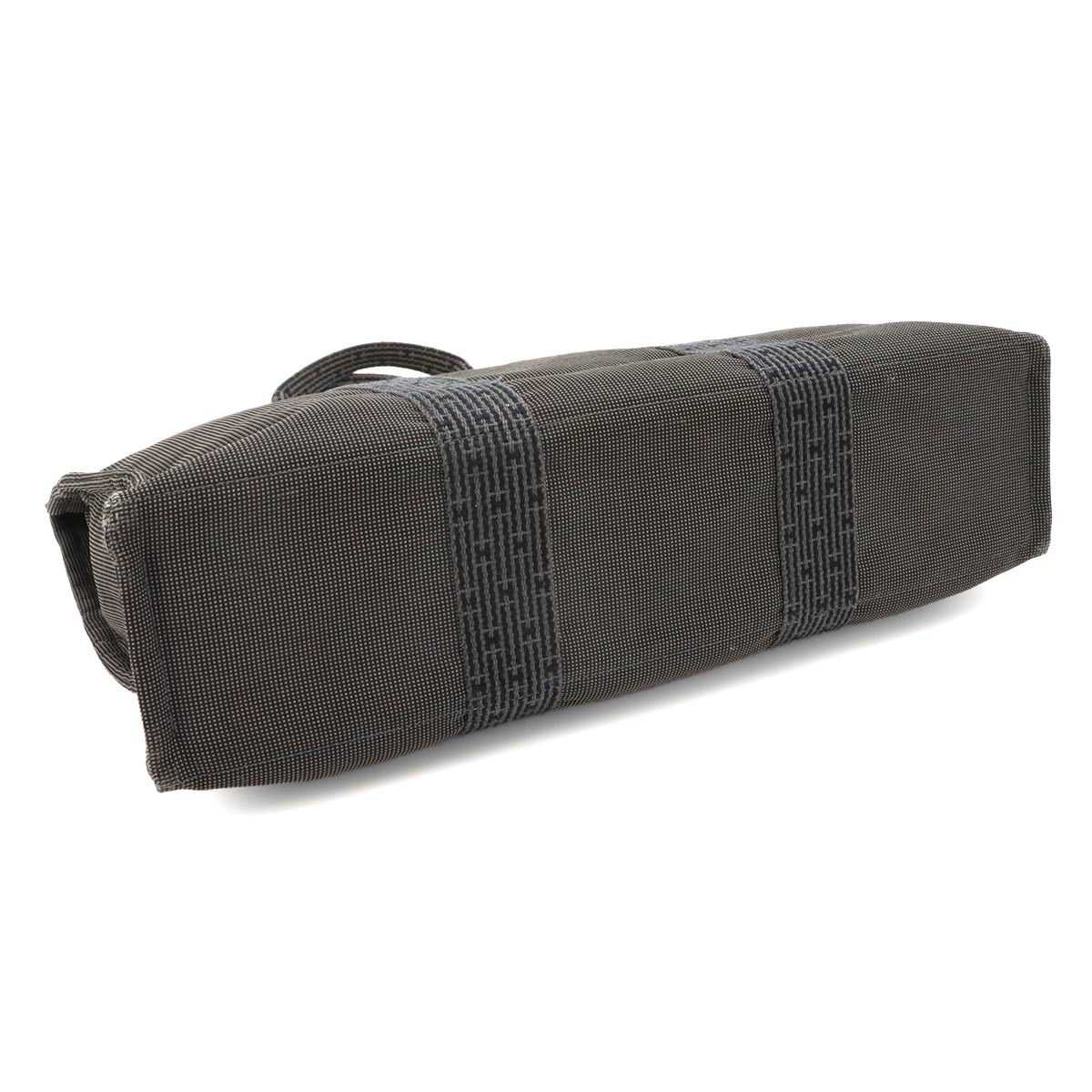 Herline Tote MM Bag Canvas Gray Unisex Purse