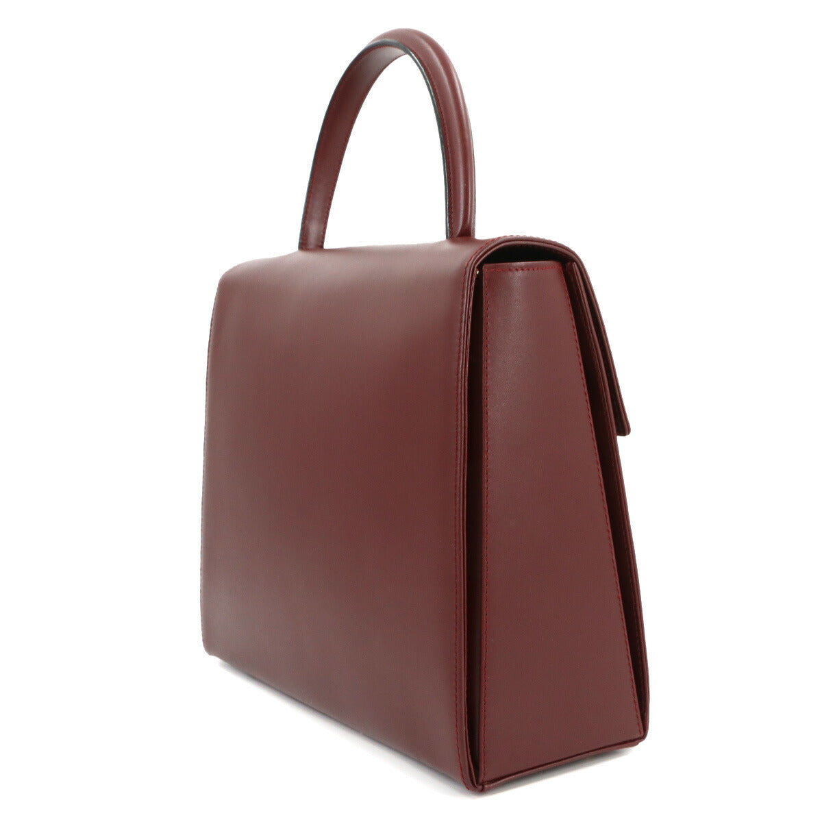 Must Hand Bag Leather Bordeaux Purse