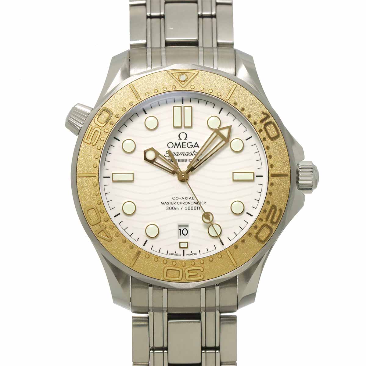 Seamaster Paris 2024 522 21 42 20 04 001 K18YG White Dial