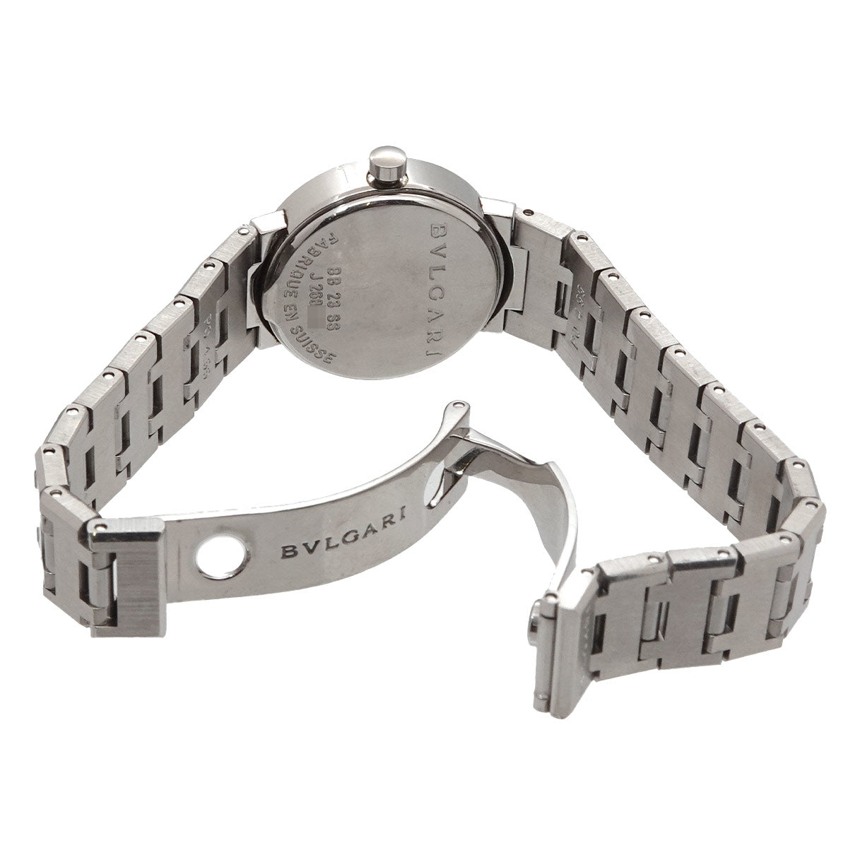BVLGARIBVLGARI BB23SS Quartz Black Dial Ladies Watch