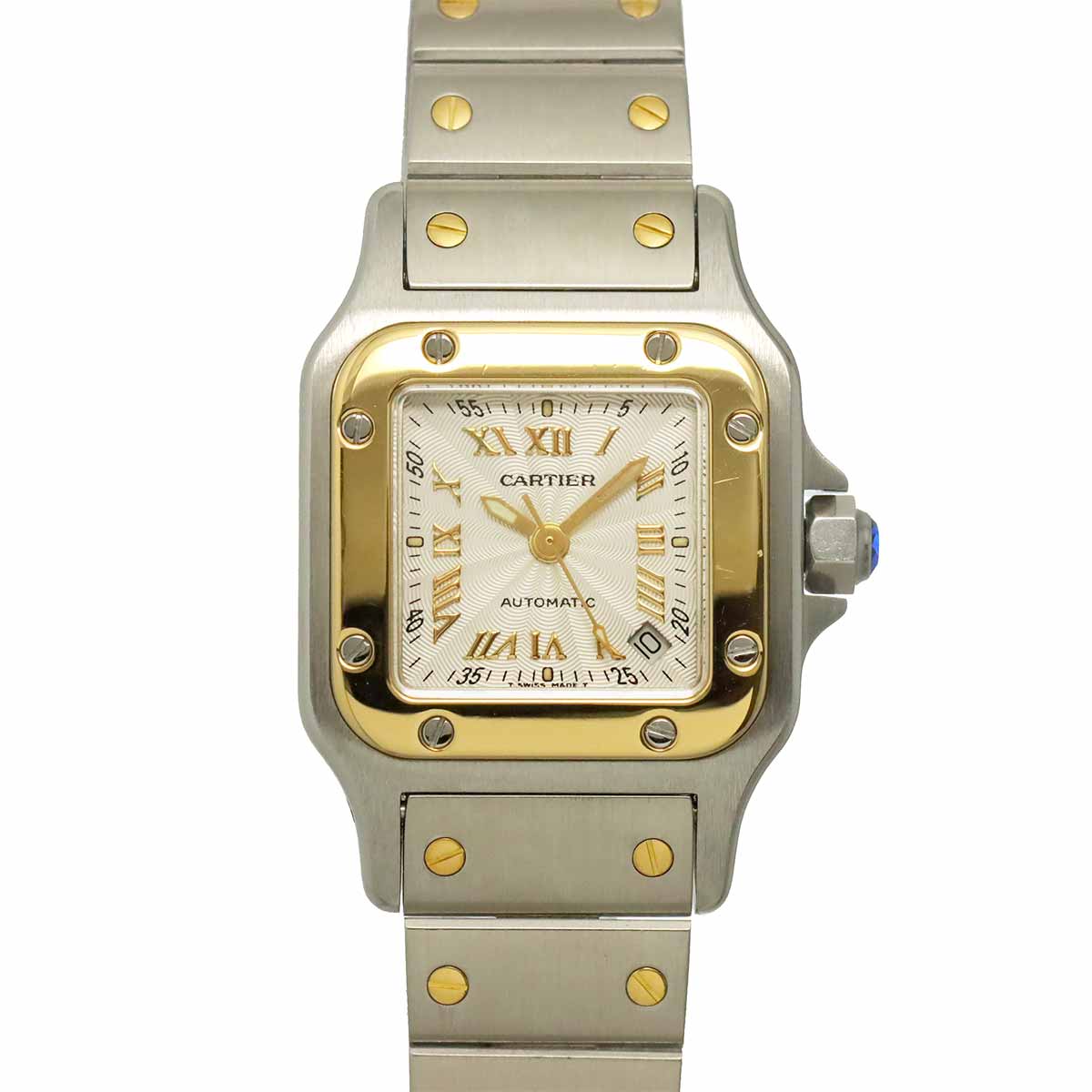 Santos Galbee SM W20045C4 Silver Dial Automatic Ladies