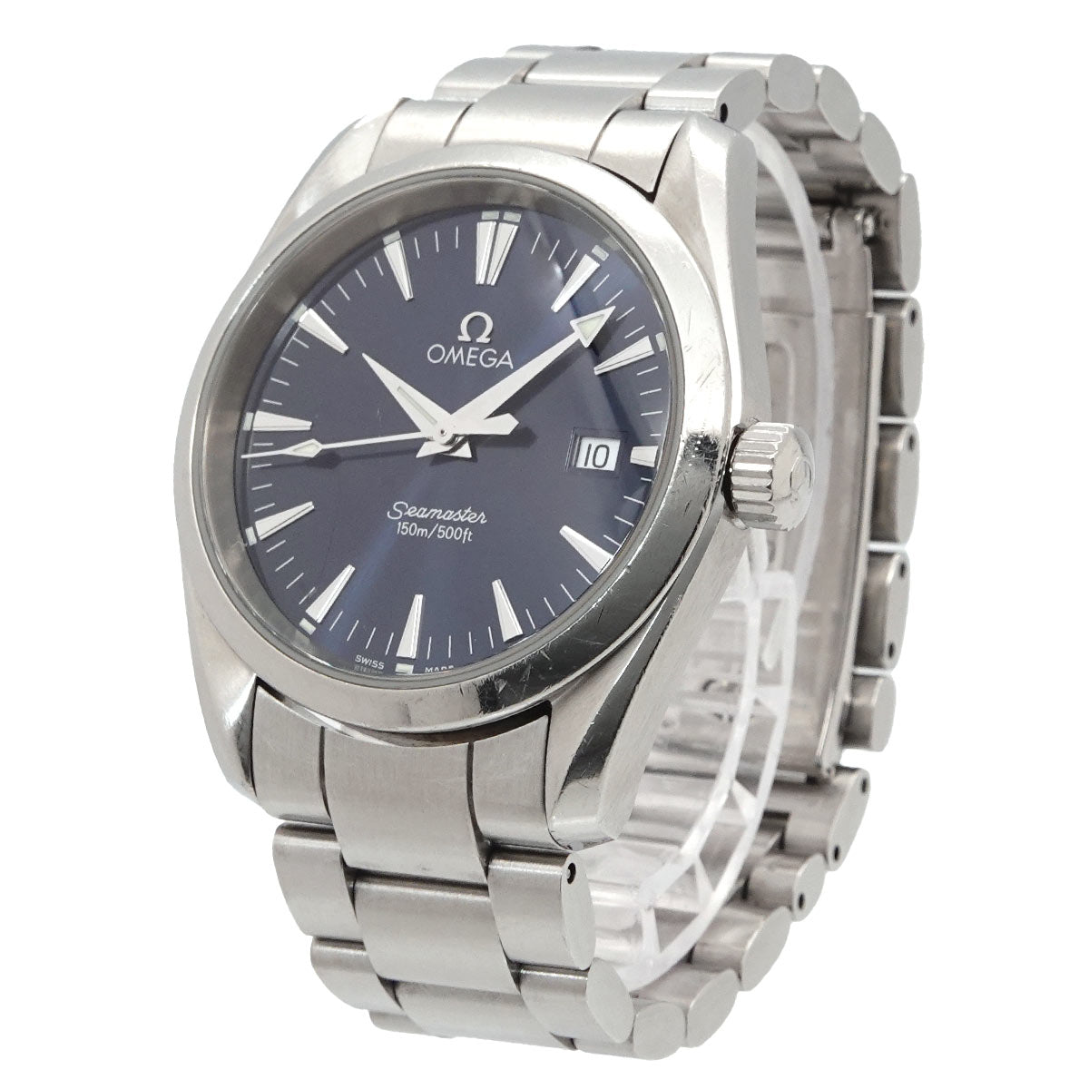 Seamaster Aqua Terra 2517.80 Quartz Blue Dial Men Watch
