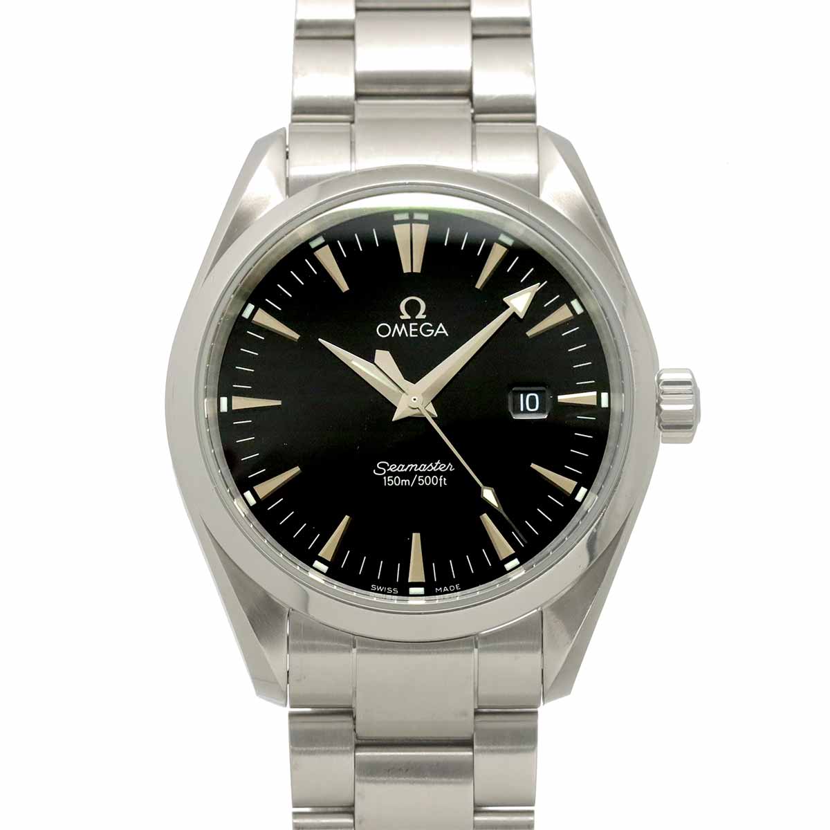 Seamaster Aqua Terra 2517.50 Quartz Black Dial Mens Watch
