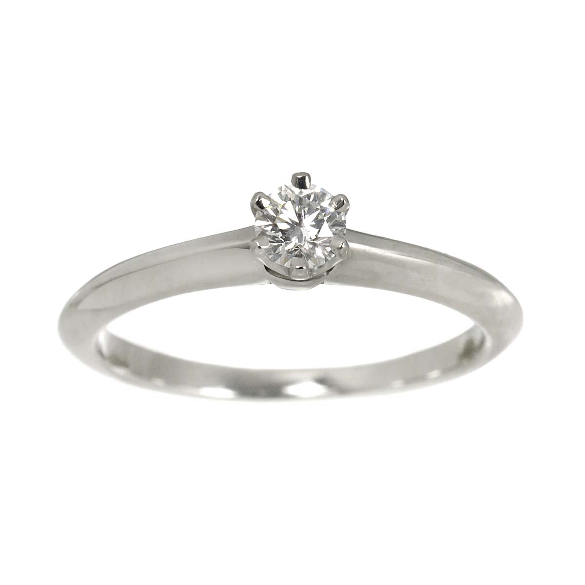 Diamond 0.19ct Ring Pt 5.5-5.75(US)