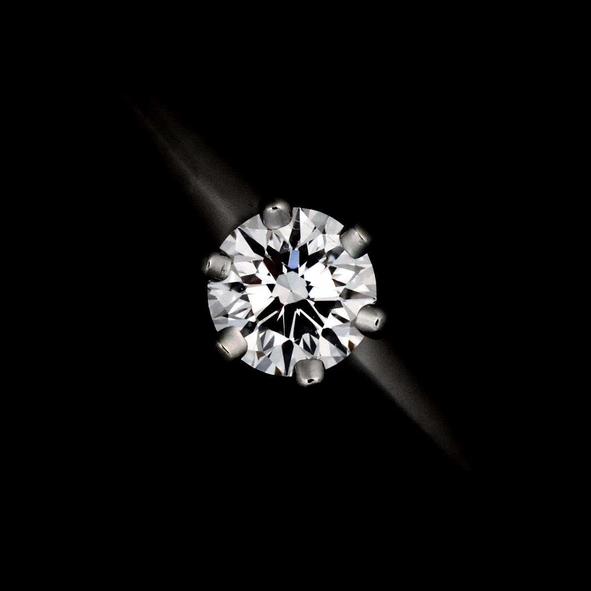 Diamond 0.19ct Ring Pt 5.5-5.75(US)
