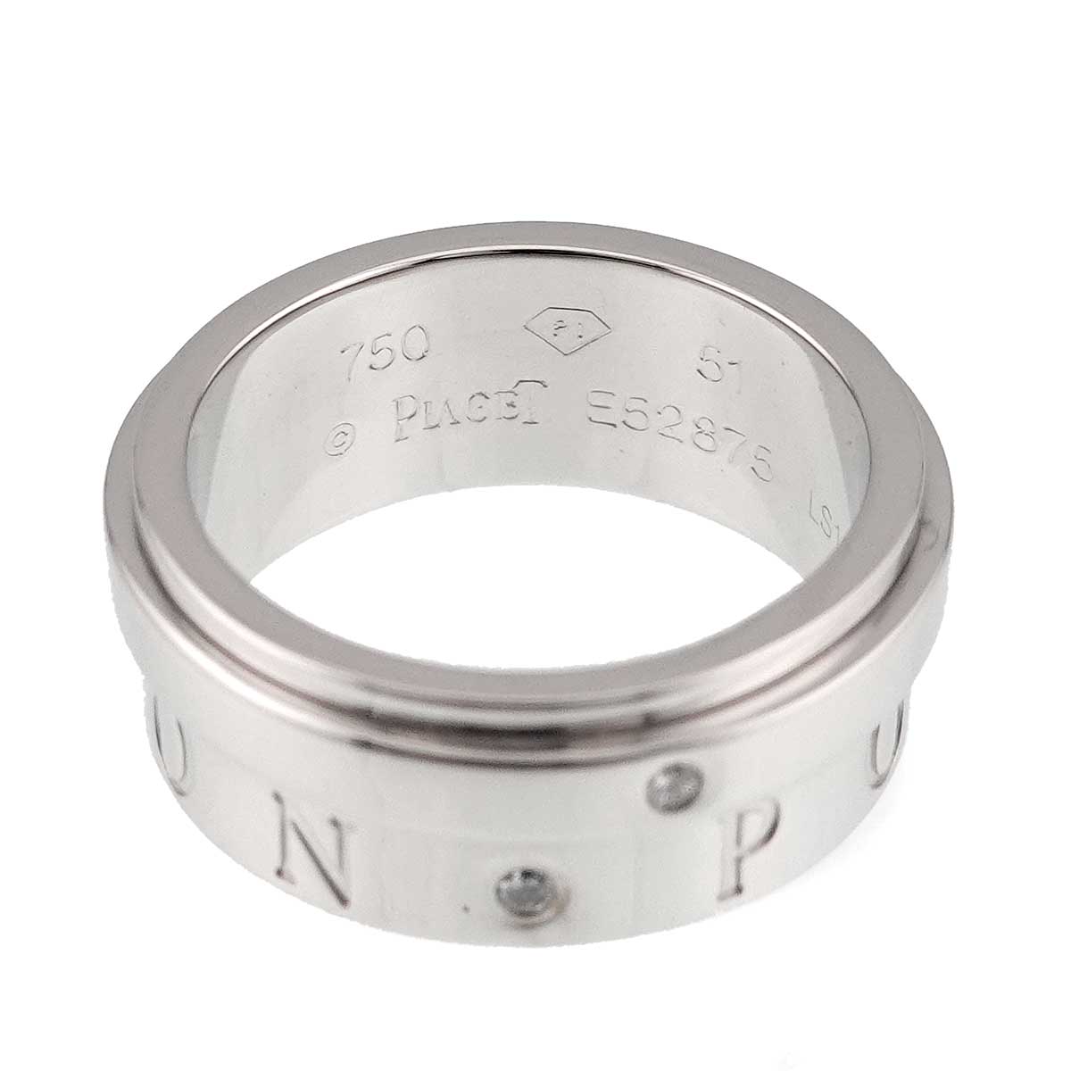 Possession Diamond Ring 18K White Gold 750 size51 5.25(US)