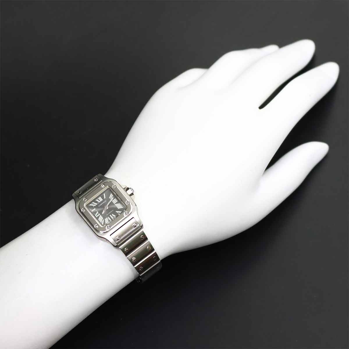 Santos Galbee SM W20066D6 Automatic Gray Dial Ladies Watch