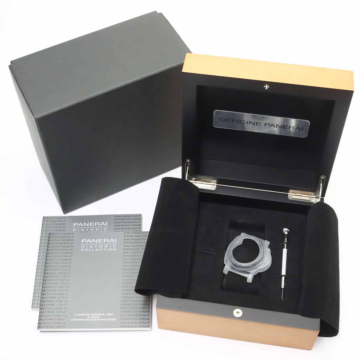 Luminor Marina PAM00422 Hand Winding Black Dial Mens Watch
