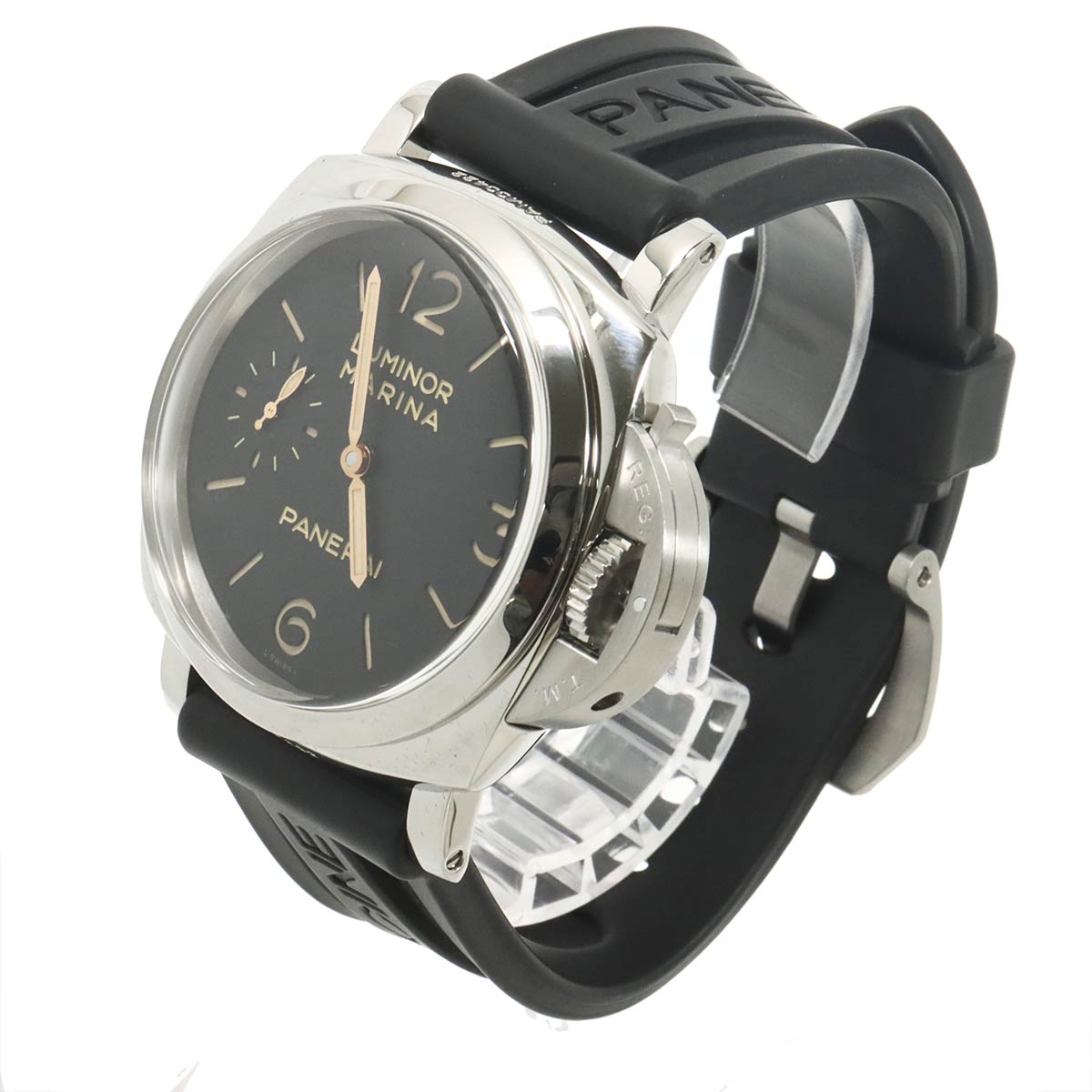 Luminor Marina PAM00422 Hand Winding Black Dial Mens Watch