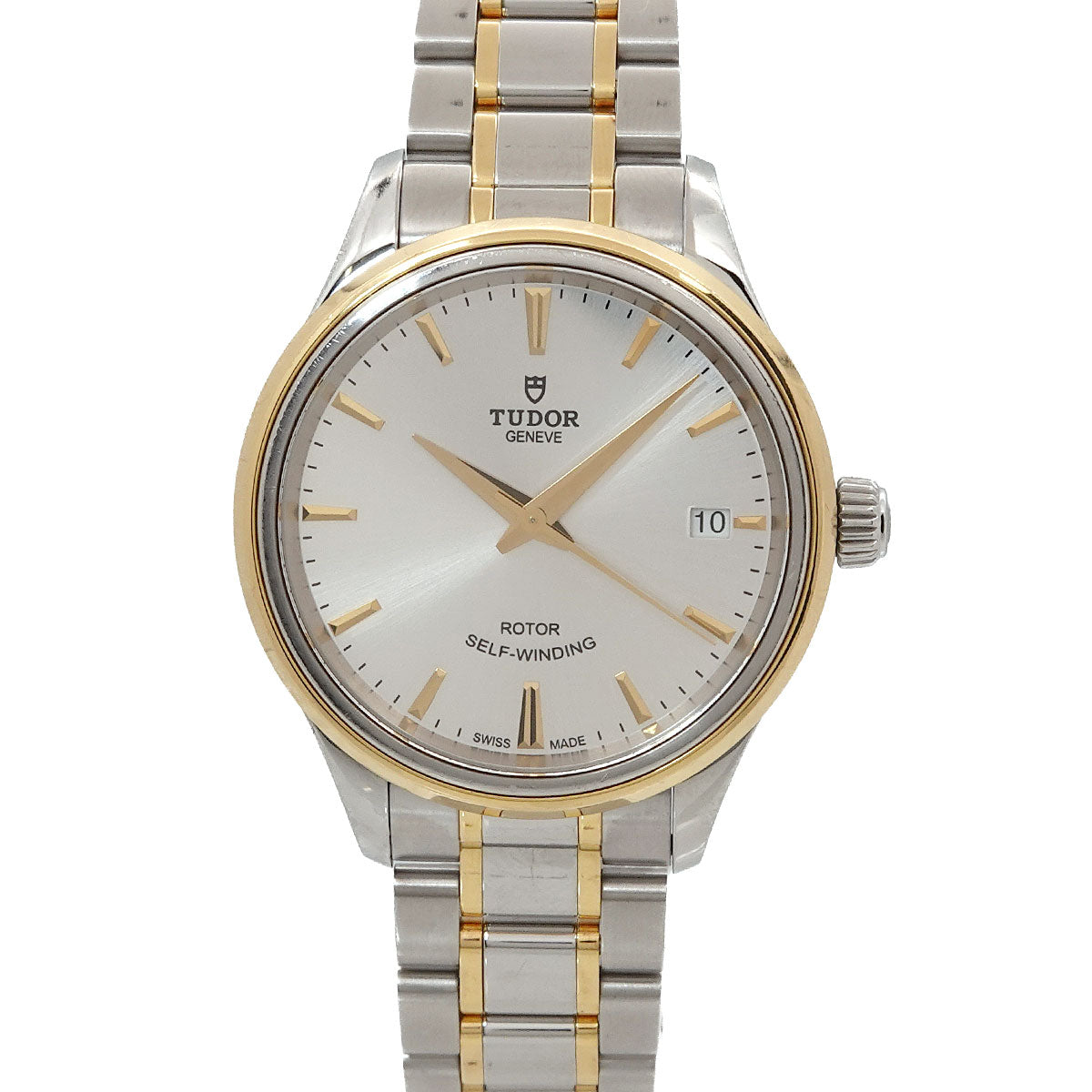 Style 12303 Automatic Yellow Gold Date Boys Watch