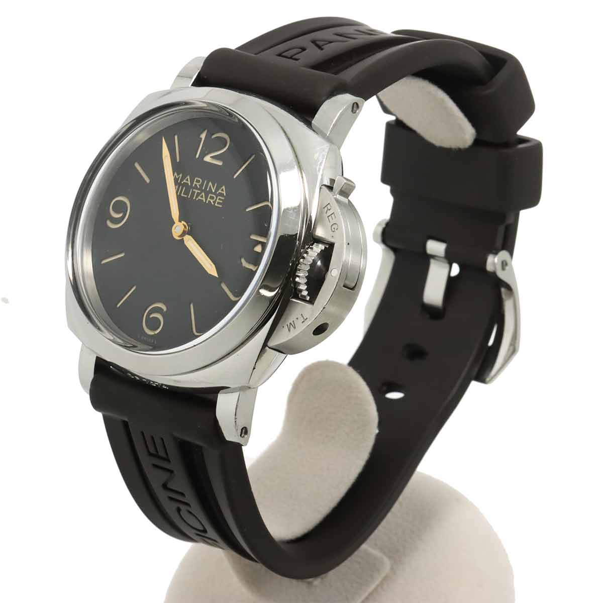 Luminor 1950 Marina Militare PAM00673 Hand Winding Black Dial