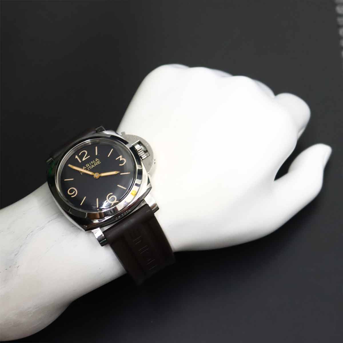 Luminor 1950 Marina Militare PAM00673 Hand Winding Black Dial