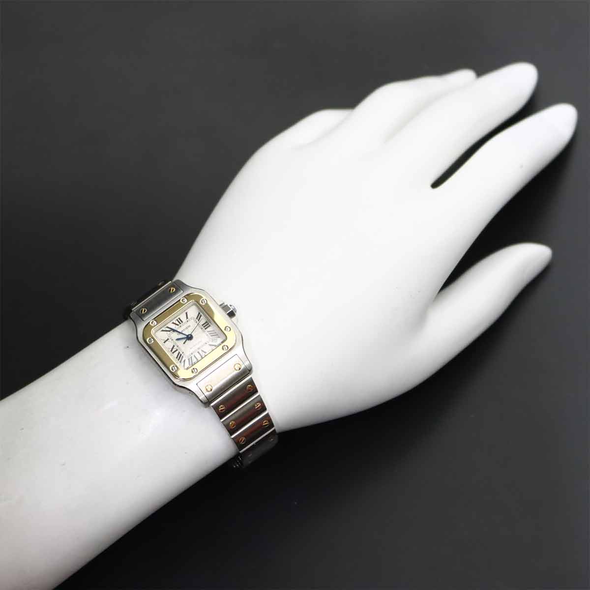Santos Galbee W20057C4 Automatic Yellow Gold Ladies Watch