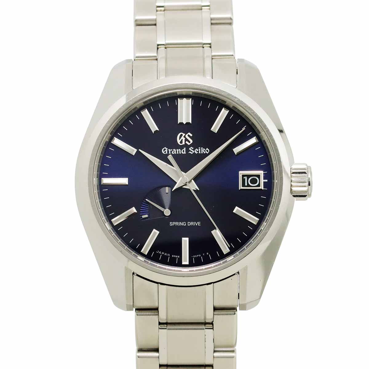 SBGA375 9R65-0CV0 Spring drive Power Reserve Navy Dial