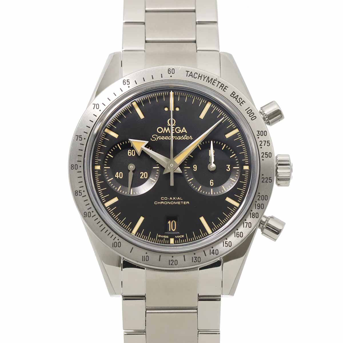Speedmaster 57 331.10.42.51.01.002 Date Crhronograph black Dial
