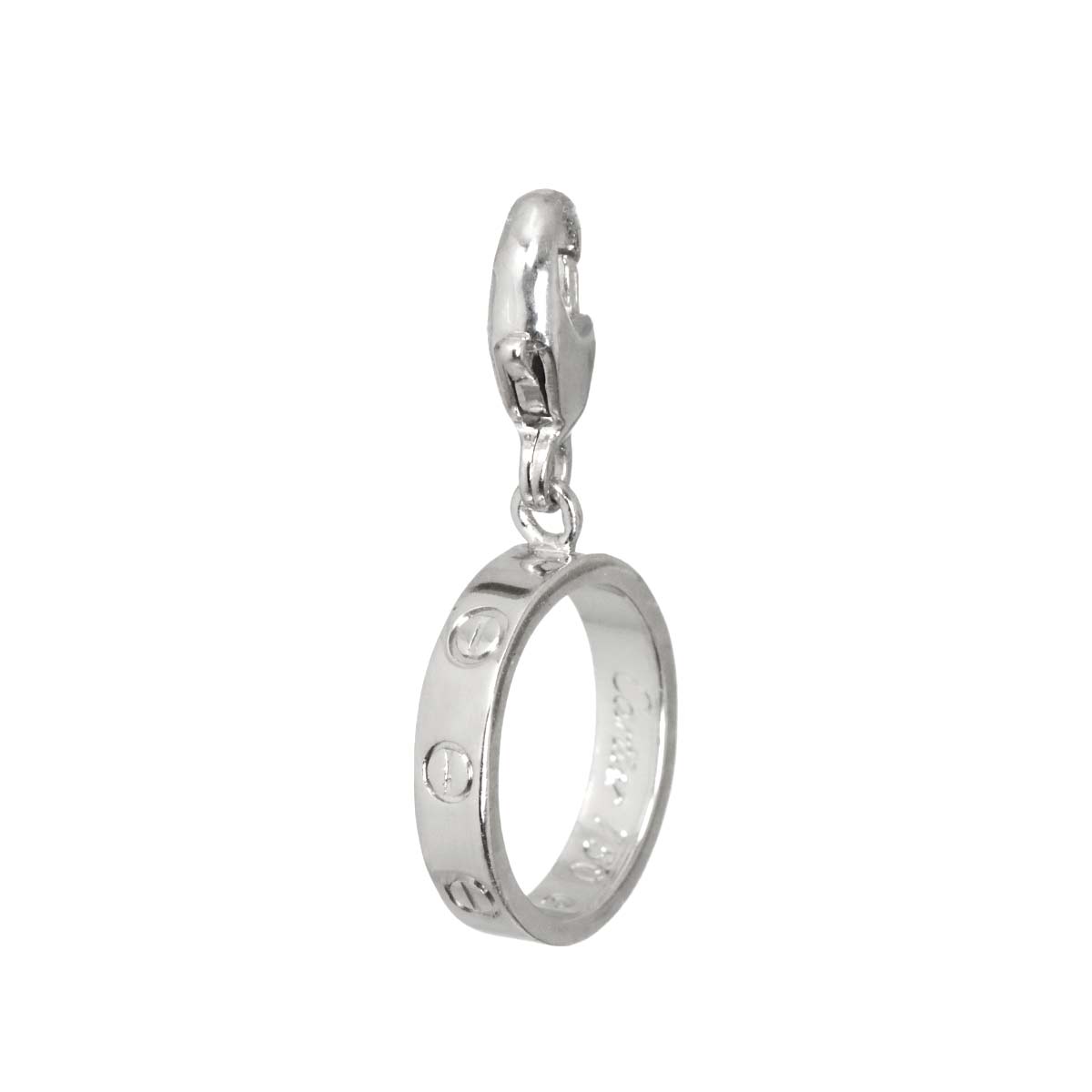 Baby Love Pendant Top 18K White Gold 750