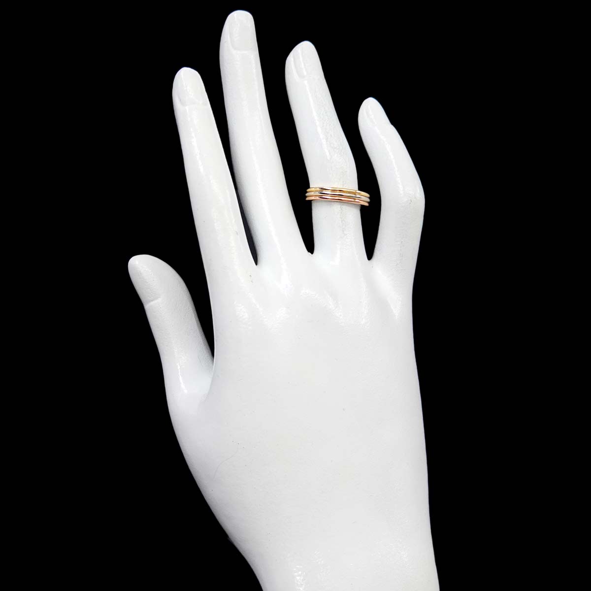 Vendome Ring 18K YG WG PG 750 size50 5-5.25(US)
