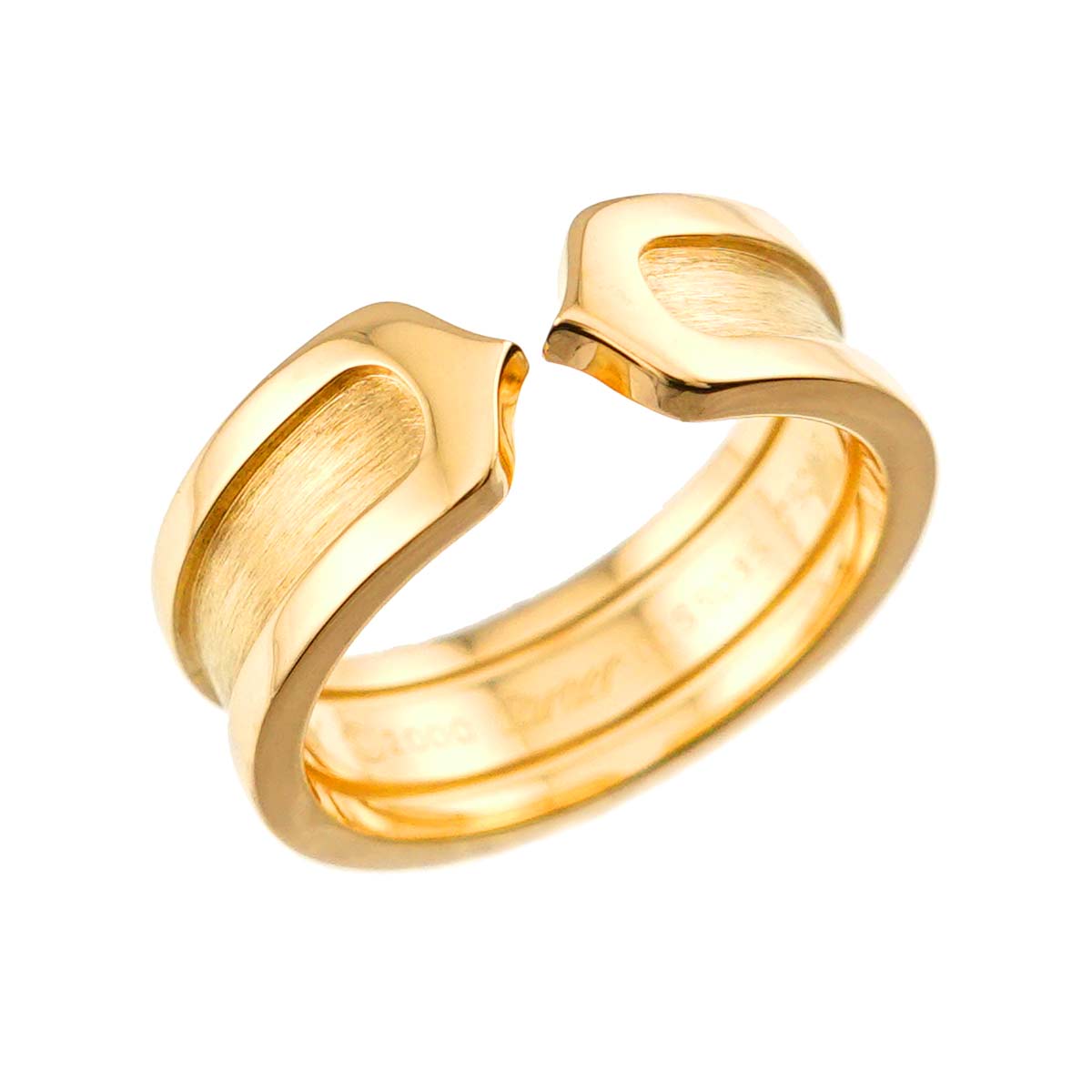 C2 Ring 18K YG 750 size51 5.5-5.75(US)